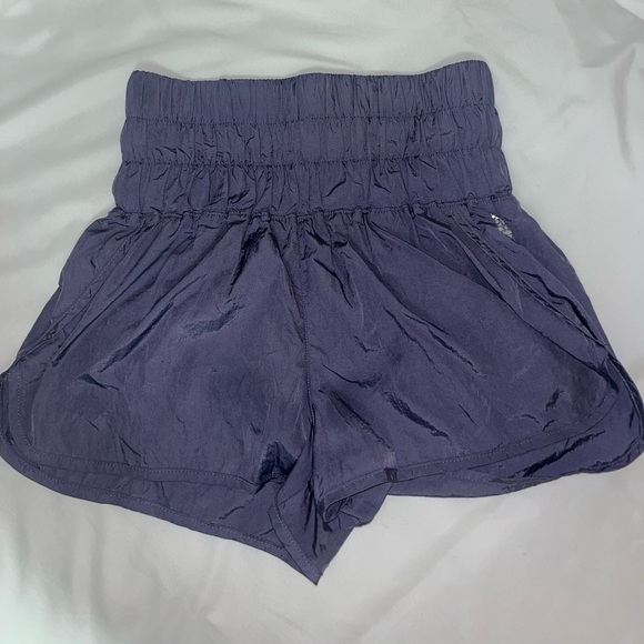 NWOT Free People Movement Way Home shorts deep sea - Picture 3 of 4